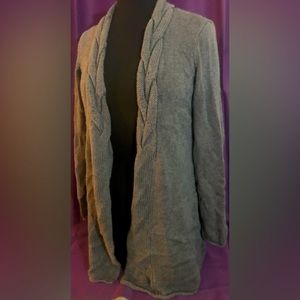 Dark Grey, Christopher & Banks sweater. S